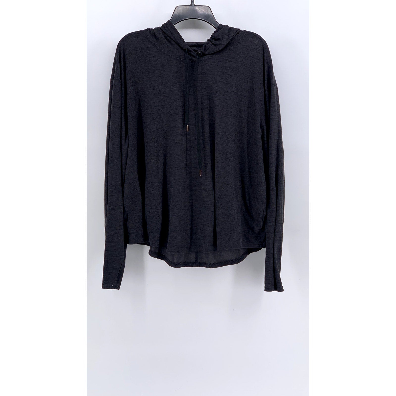 OLD NAVY Women's Black Active Long Sleeve Hooded Sweatshirt SZ XL