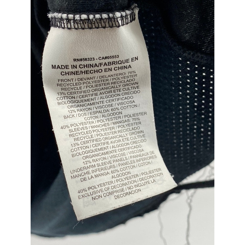 NIKE SB Men's Black Crewneck Dri-Fit Short Sleeve Active T-Shirt SZ M