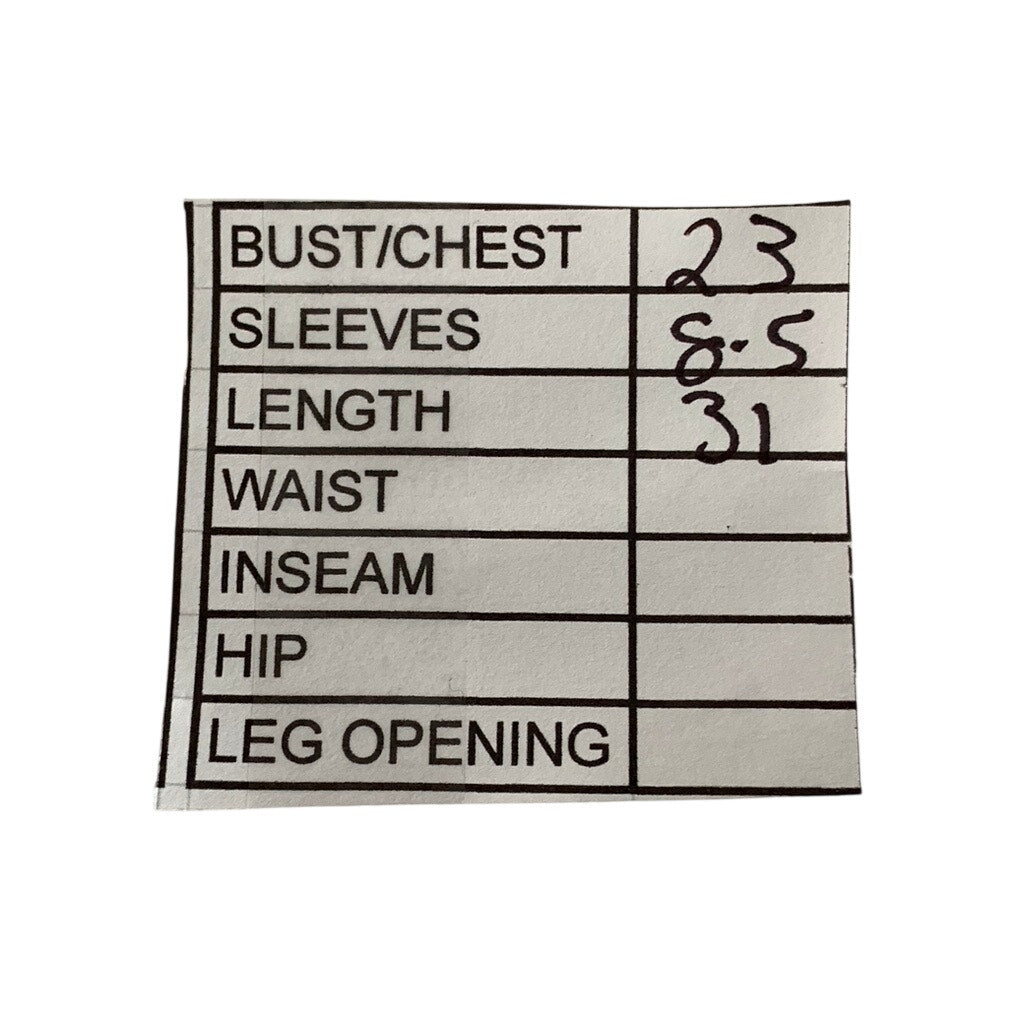 FRUIT OF THE LOOM Men's Vintage Black-Red Chicago Band Anniversary T-Shirt SZ XL