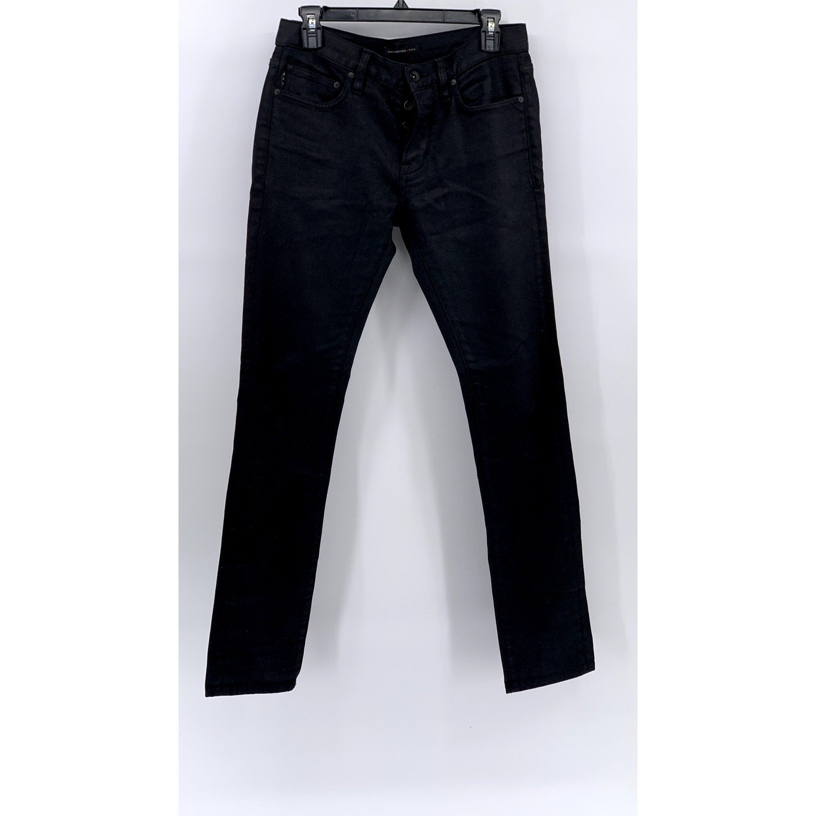 JOHN VARVATOS STAR USA Men's Black Skinny Jeans SZ 29
