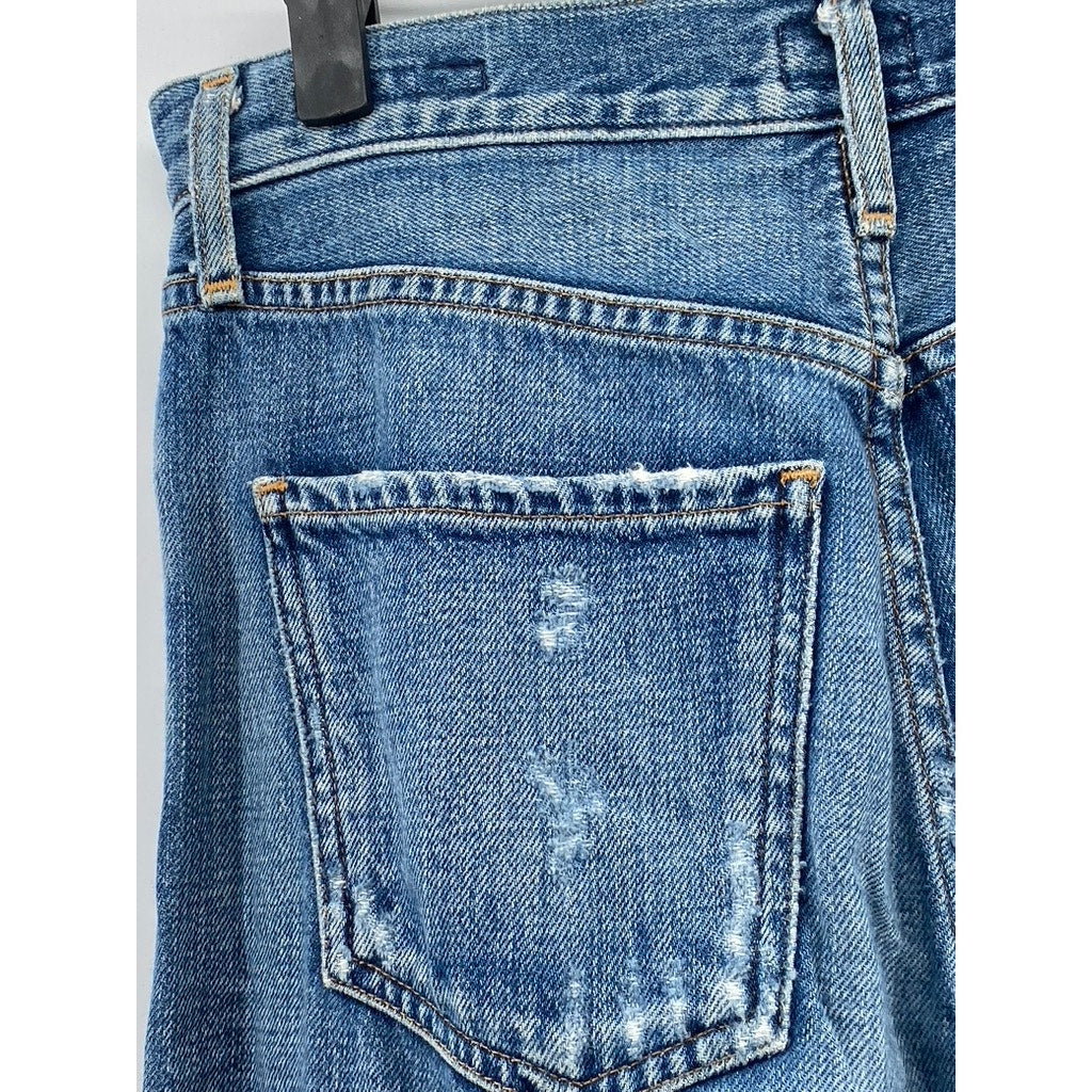 CITIZENS Of HUMANITY Women’s Blue Liya High-Rise Cropped Skinny Jean SZ 24