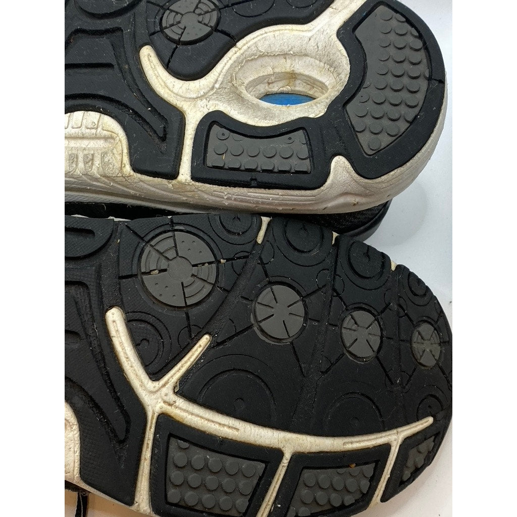 NEW BALANCE Men's Black Mesh Lace-Up Round-Toe Running Active Sneakers SZ 10.5