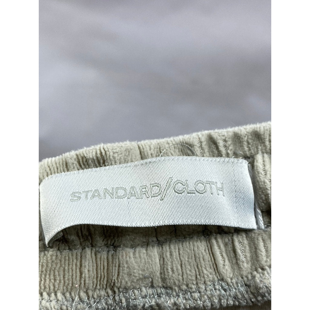 STANDARD/CLOTH Women's Light Gray Drawstring Pull-On Casual Sweatpants SZ M