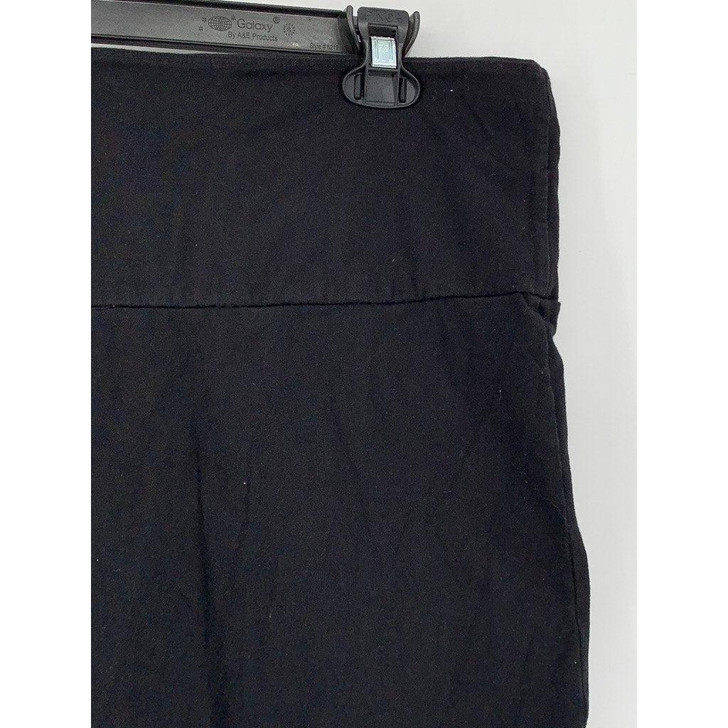 TORRID Women’s Black Solid Bodycon Mini Skirt SZ 1