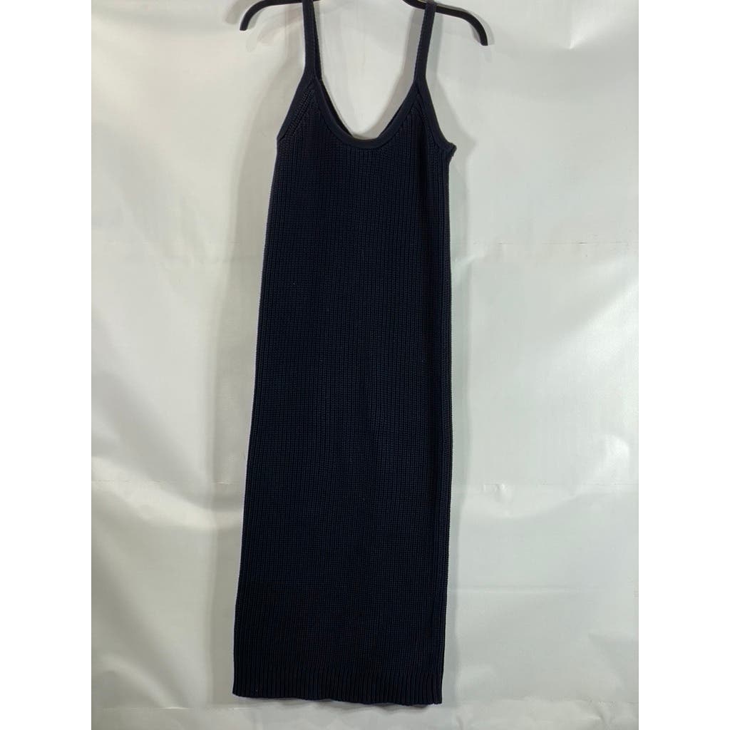 DEMYLEE NEW YORK Women's Navy Scoop-Neck Sleeveless Knit Pullover Midi Dress SZS