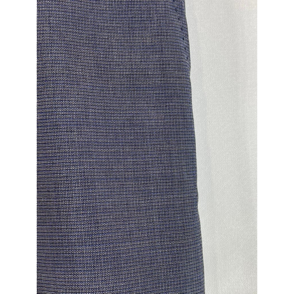 PAUL SMITH Men's Blue Wool Flat Front Dress Pants SZ 32X30