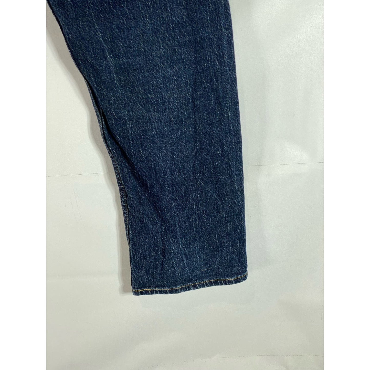 LEVI'S Men's Blue 505 Regular-Fit Straight-Leg Five-Pocket Denim Jeans SZ 34X29