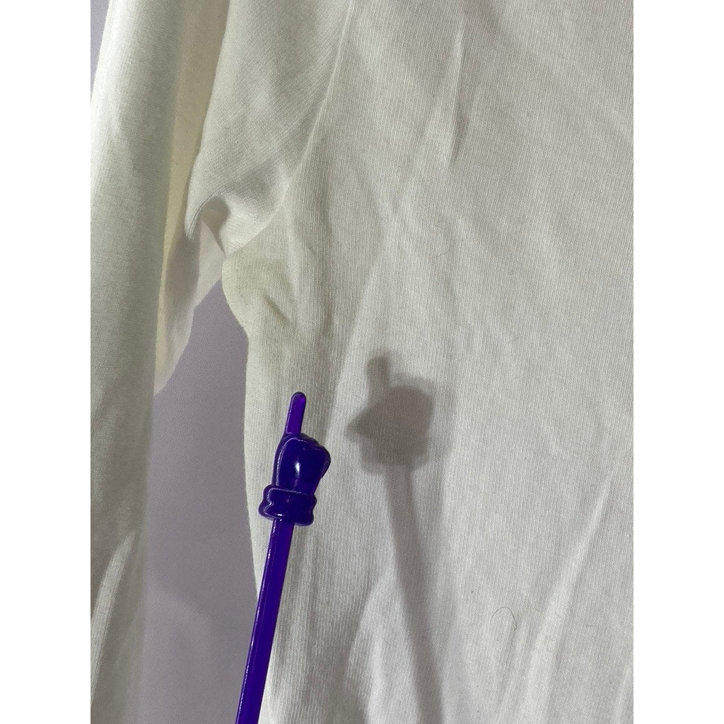 GAP Women's White Solid Boatneck Long Sleeve Favorite Tee SZ S