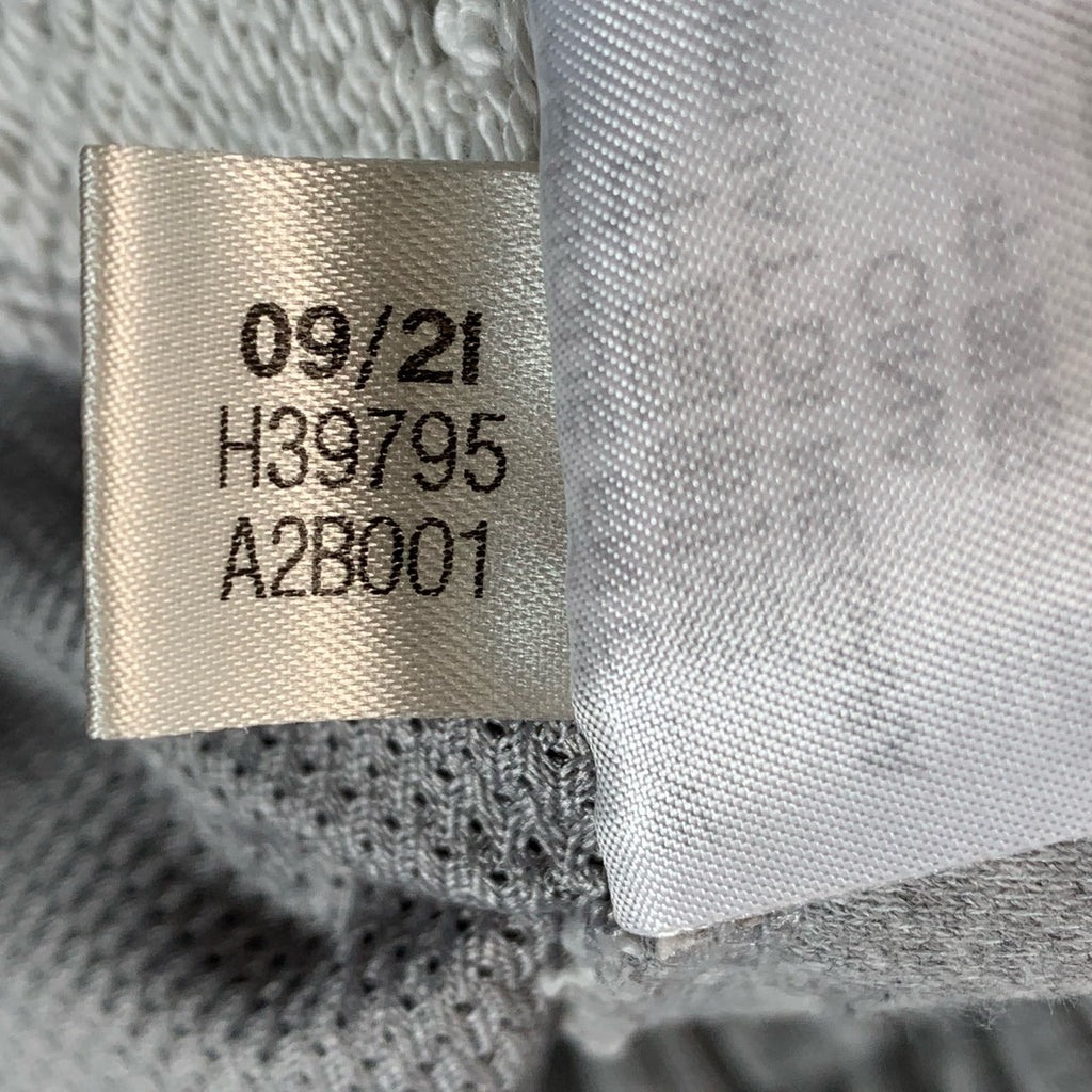 ADIDAS Men's Gray Heather Regular-Fit Future Icons Logo Graphic Sweatpants SZ S