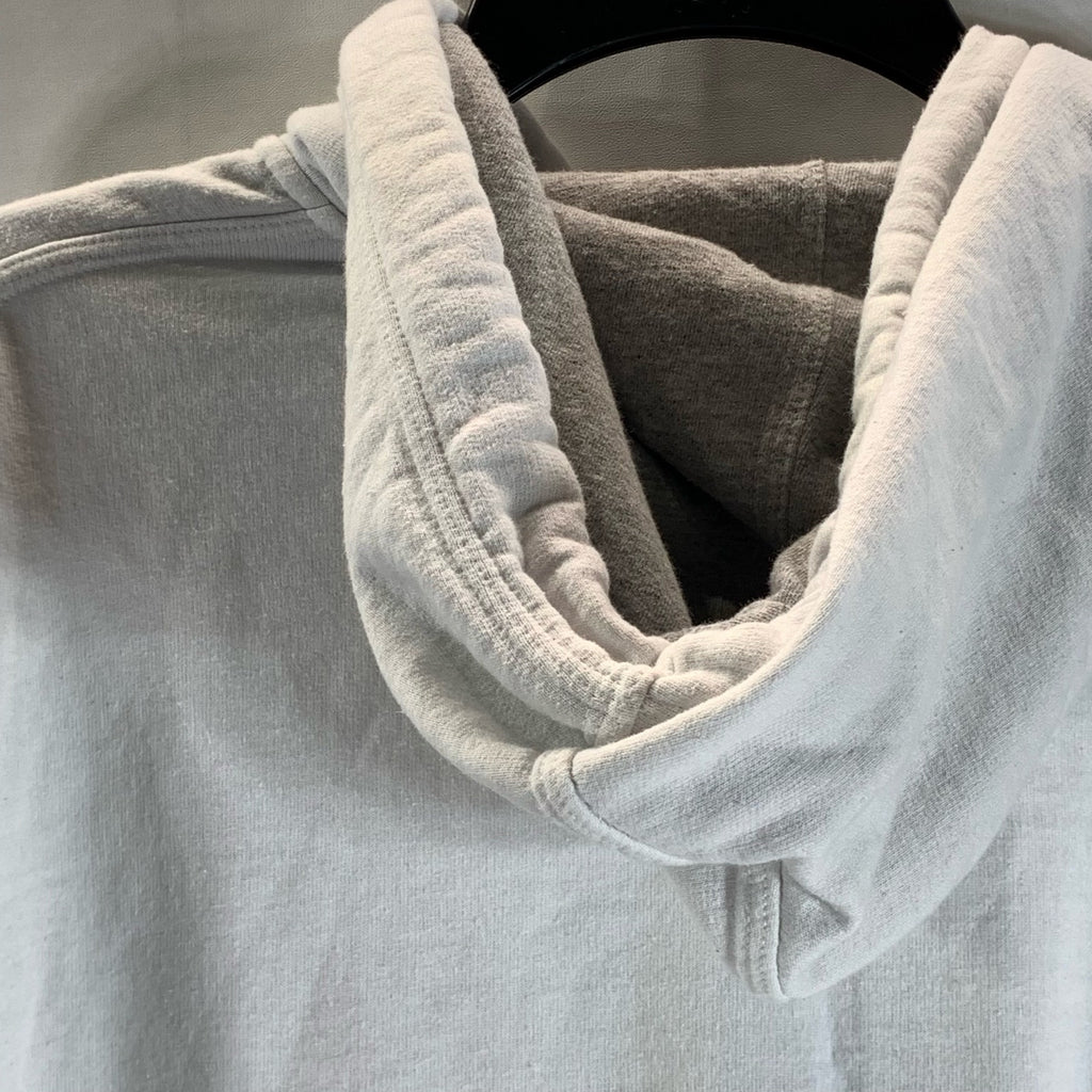 CHAMPION Authentic Athleticwear Men's White Hooded C-Logo Full-Zip Sweater SZ XL