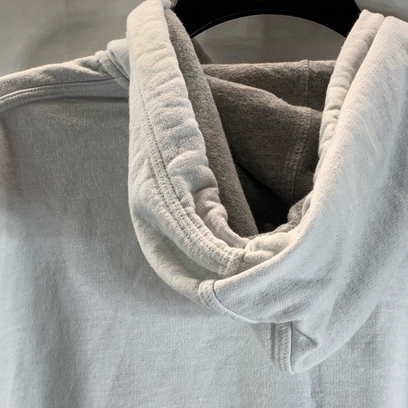 CHAMPION Authentic Athleticwear Men's White Hooded C-Logo Full-Zip Sweater SZ XL