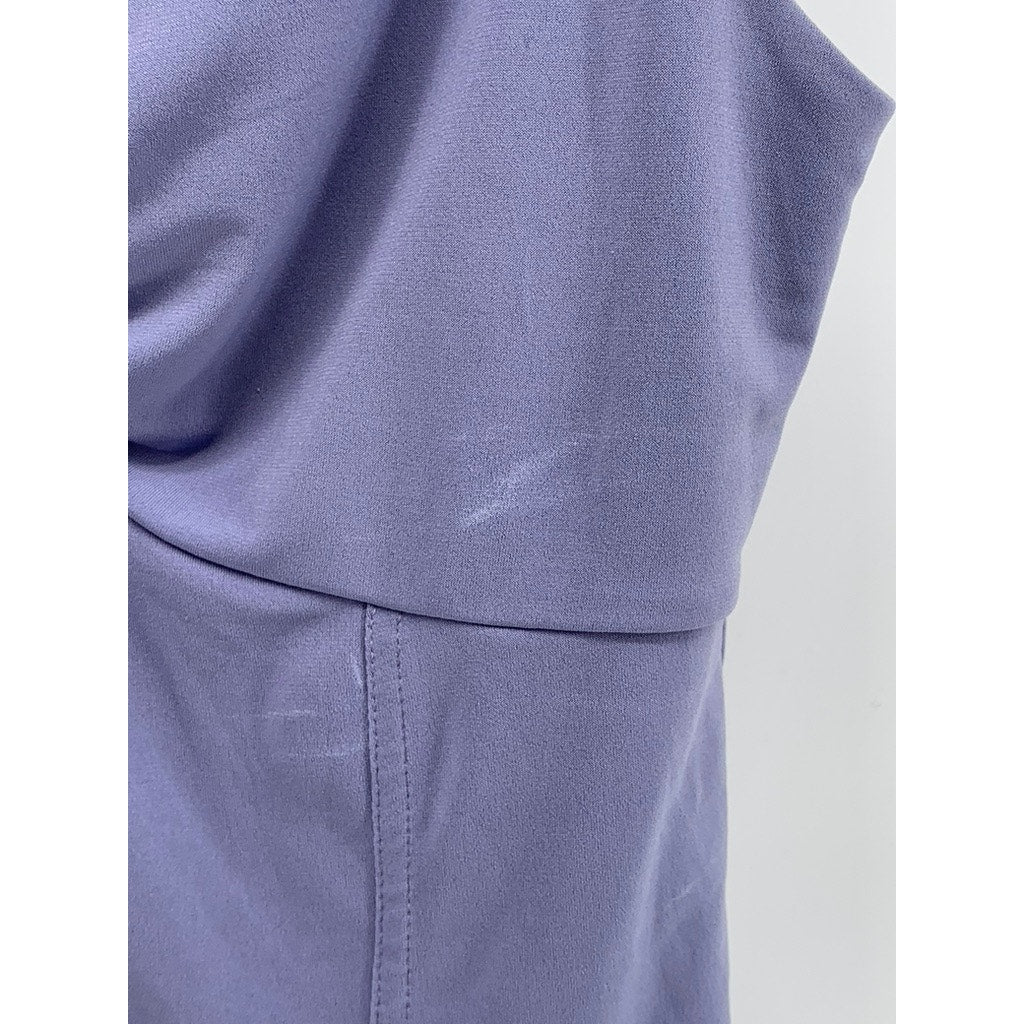 EXPRESS Women's Lilac Purple Twist-Front V-Neck Sleeveless Top SZ M