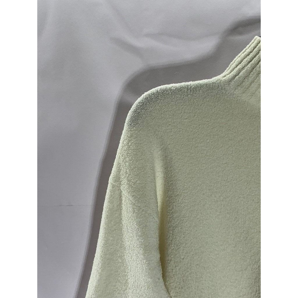 PARIS ATELIER & OTHER STORIES Women's Cream Mock-Neck Knit Sweater SZ XS