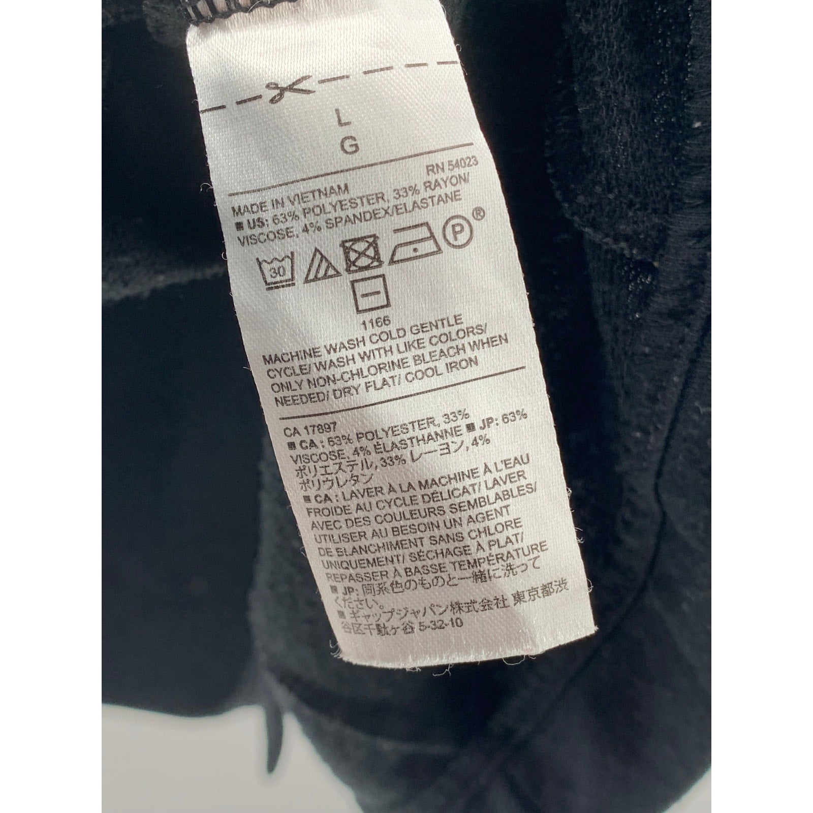 BANANA REPUBLIC Women’s Black Solid One-Button Long Sleeve Blazer SZ L