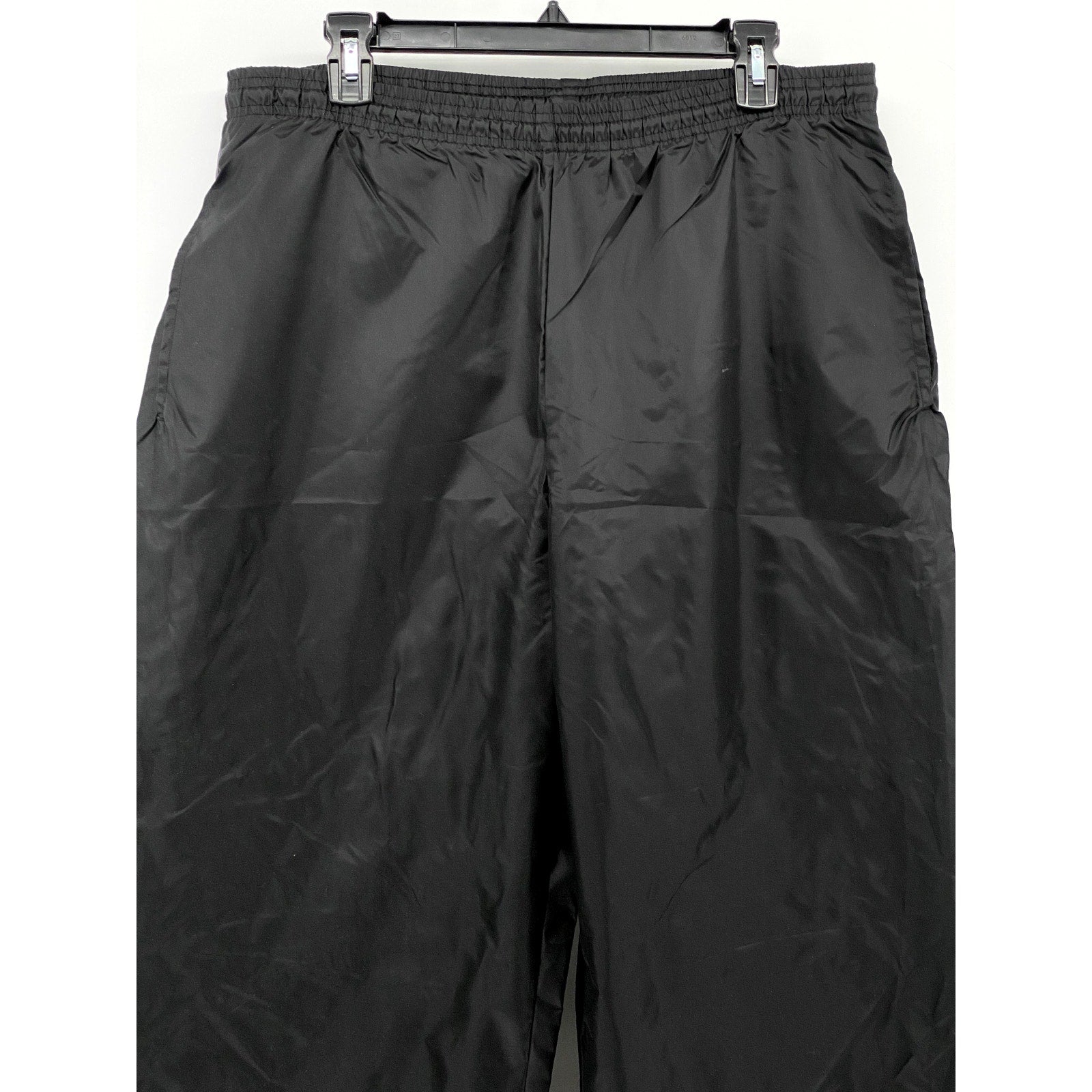 LOS ANGELES APPAREL Unisex Adult Black Casual Pull-On Relaxed-Fit Pant SZ XL