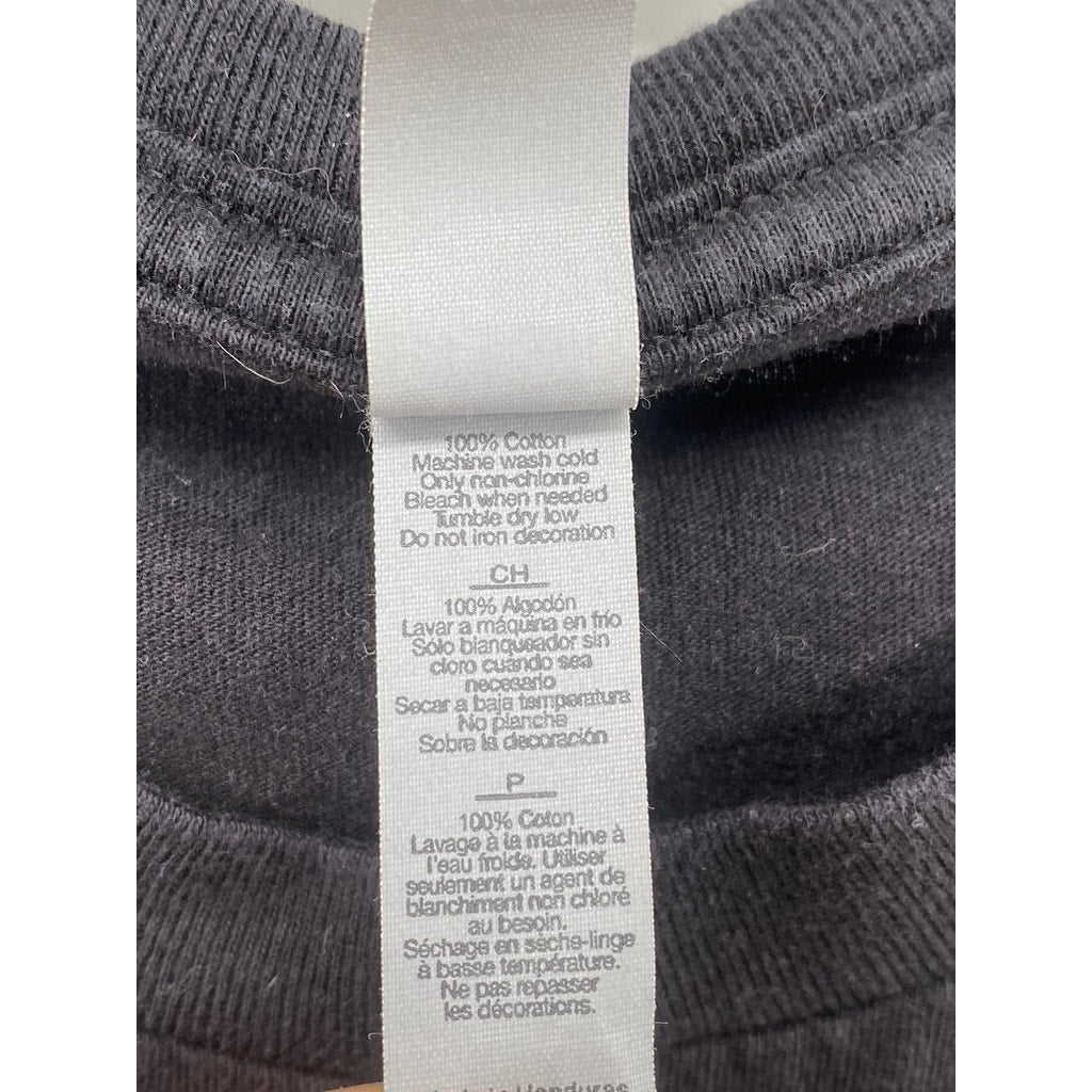 NEXT LEVEL APPAREL Men’s Black Astronaut Crewneck Short Sleeve T-Shirt SZ S