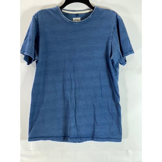 RAG & BONE Men's Blue Standard Issue Basic Crewneck Short Sleeve T-Shirt SZ S