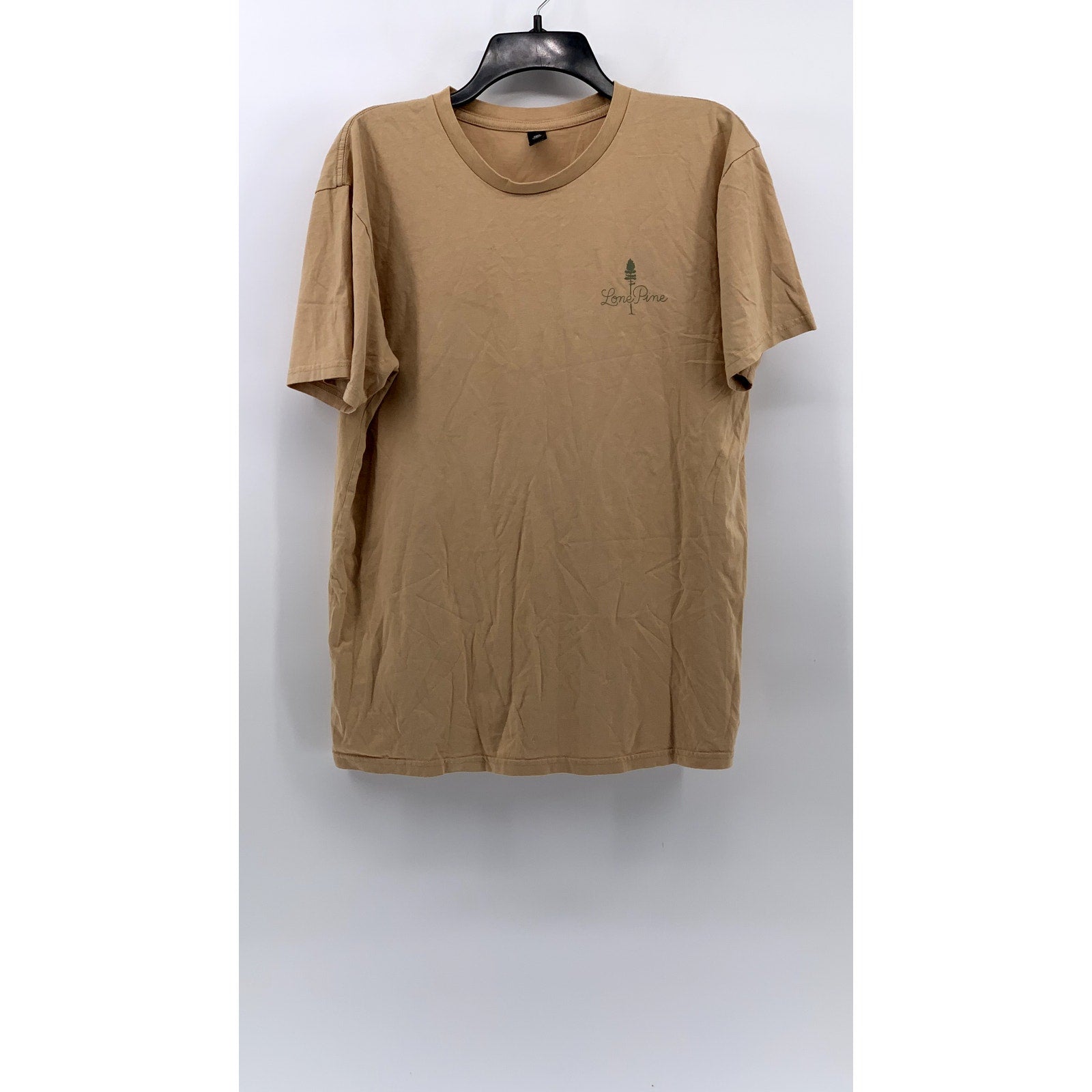 ASCOLOUR Men's Tan Graphic Short Sleeve T-Shirt SZ L