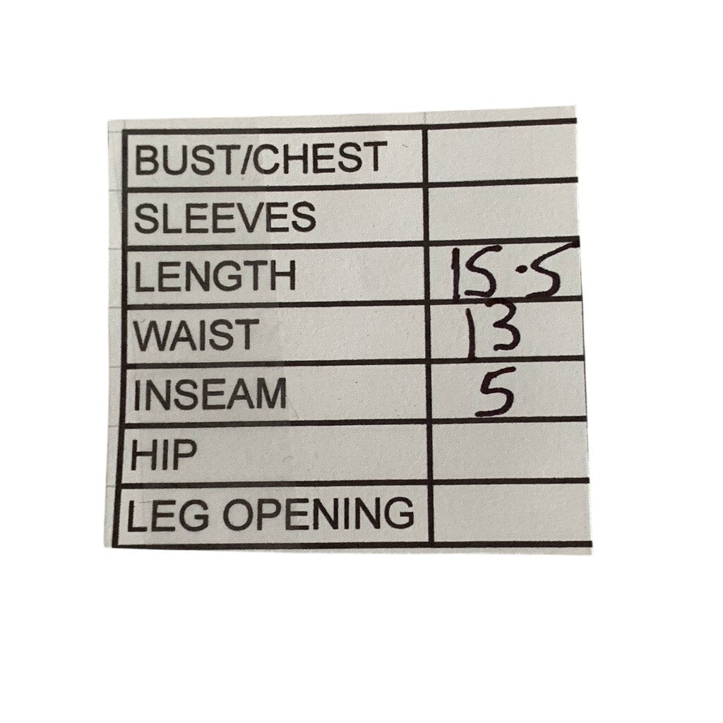 UMBRO Women's Black Checkered Board Pull-On Shorts SZ L