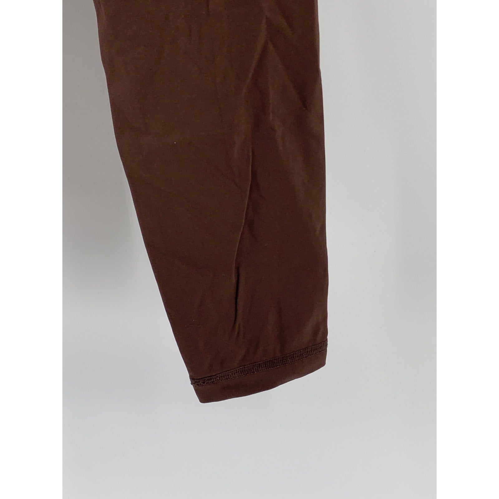 EVERLANE Women's Brown Solid High-Rise Perform Regular-Fit Active Leggings SZ S
