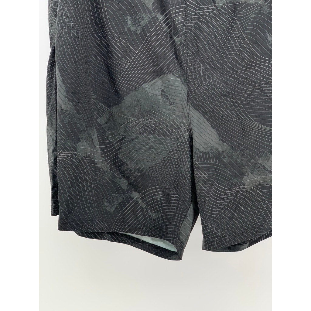 OLD NAVY ACTIVE Men’s Black Geo 7” Essential Shorts SZ 3XL