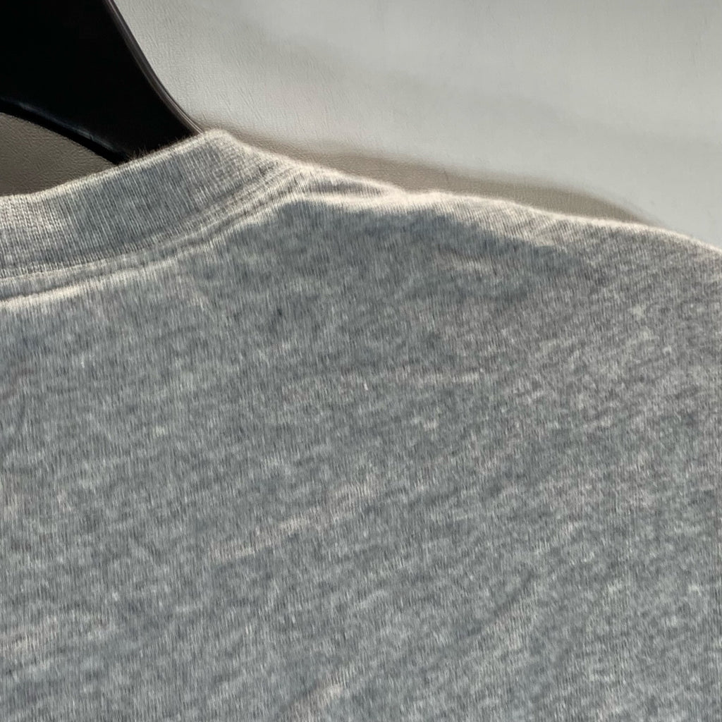 NIKE Sportswear Men's Gray/Black Just Do It Crewneck Short Sleeve T-Shirt SZ L