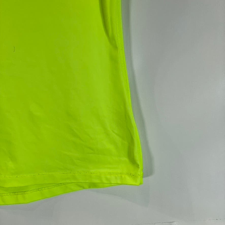 NIKE PRO Women’s Lime Green Active V-Neck Short Sleeve Top SZ M