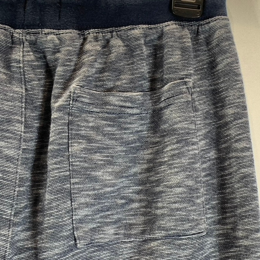 GOODFELLOW & CO. Men's Navy Heathered Drawstring Pull-On Jogger Pants SZ S