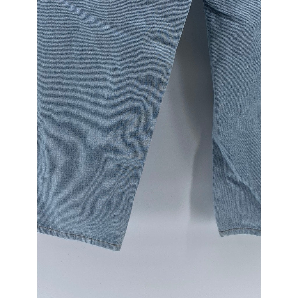 UNIONBAY Men's Vintage Light Blue Wash Straight-Leg Regular-Fit Jeans SZ 32X30