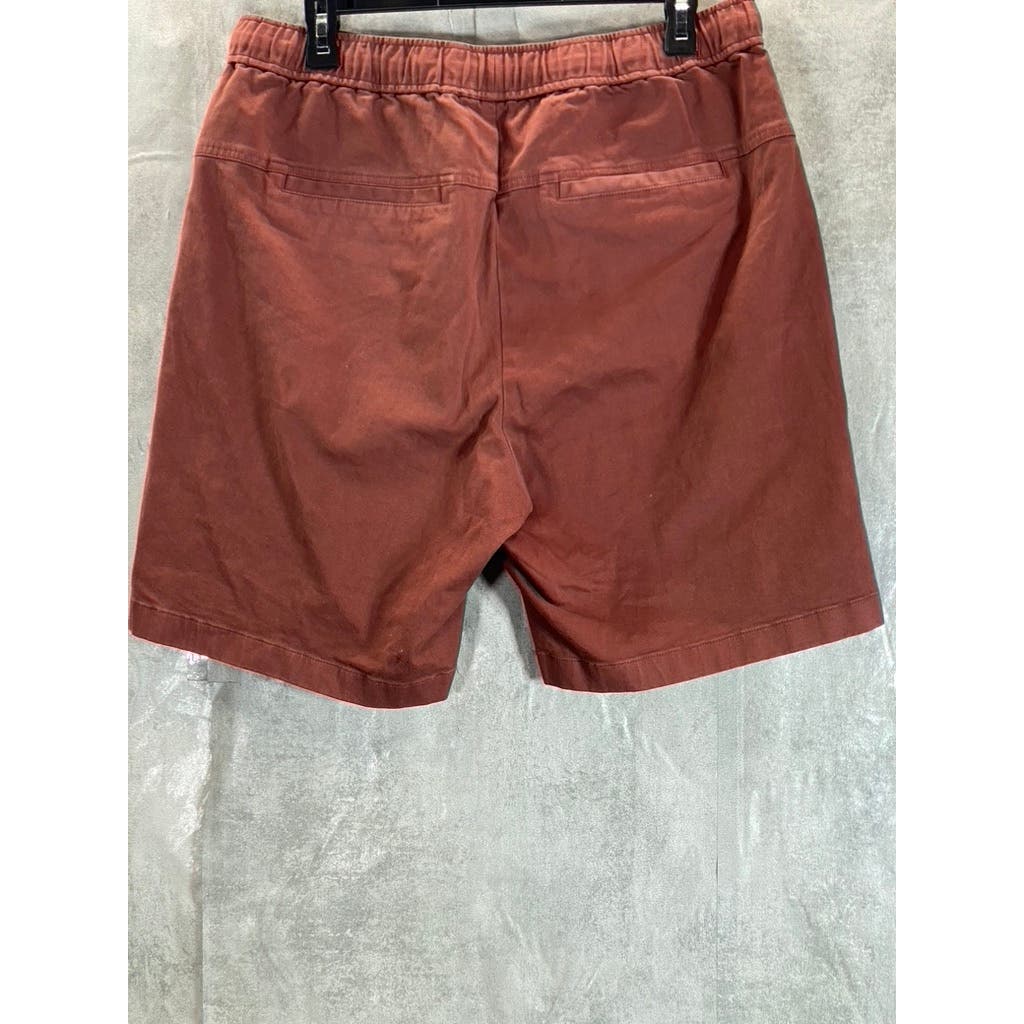 VINCE. Men's Rust Drawstring Pull-On Bermuda Shorts SZ M