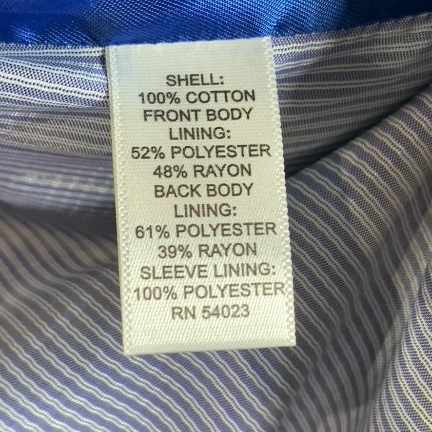 BANANA REPUBLIC Men's Grey Heather Donegal Tailored-Fit Two-Button Blazer SZ 44R