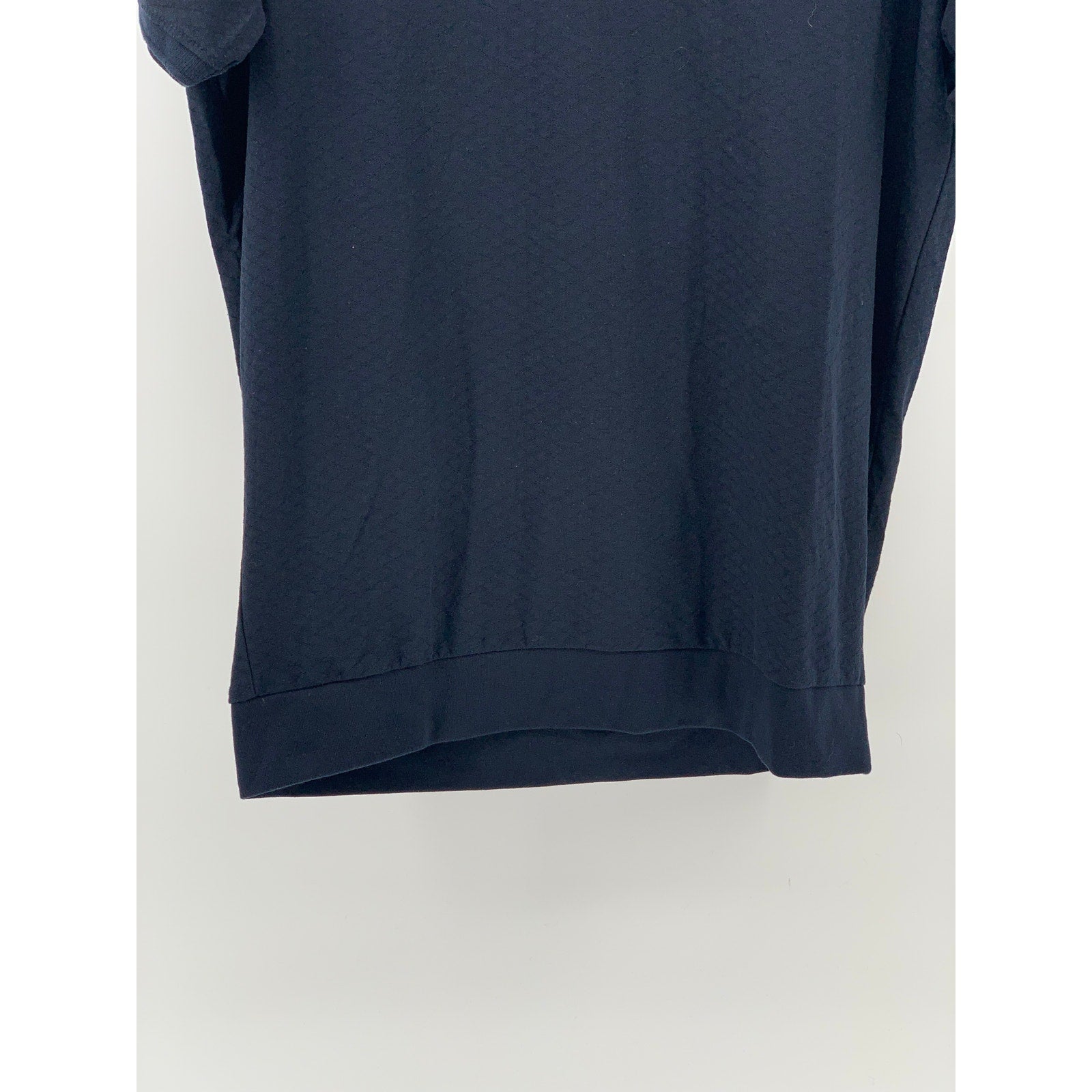 CACTUS MAN Ricky Singh Men's Navy Short Sleeve Classic Fit Polo Shirt SZ L
