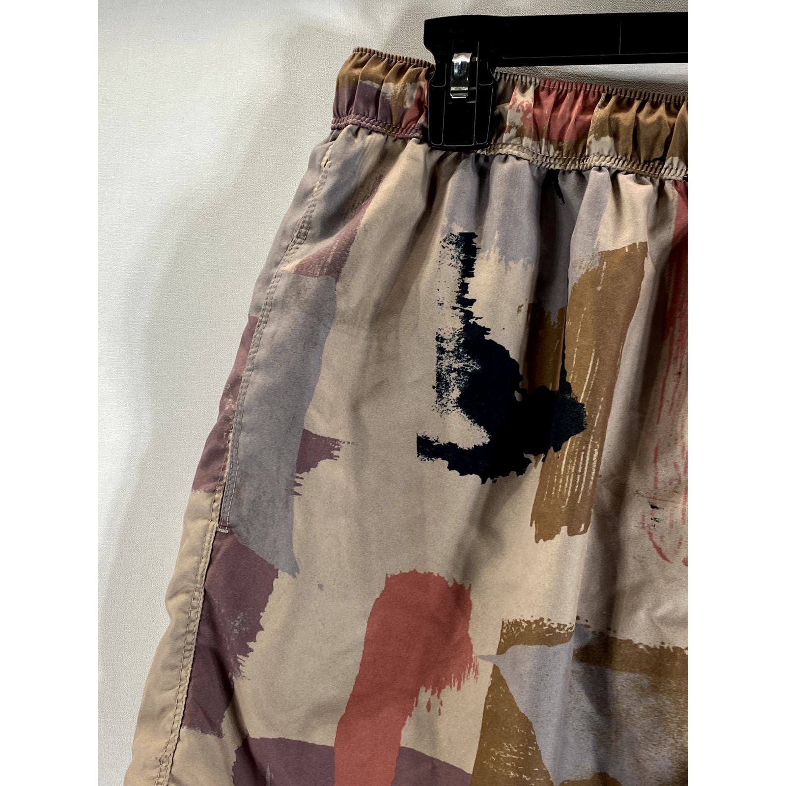 ASOS Men's Brown Printed Drawstring Pull-On Shorts SZ L