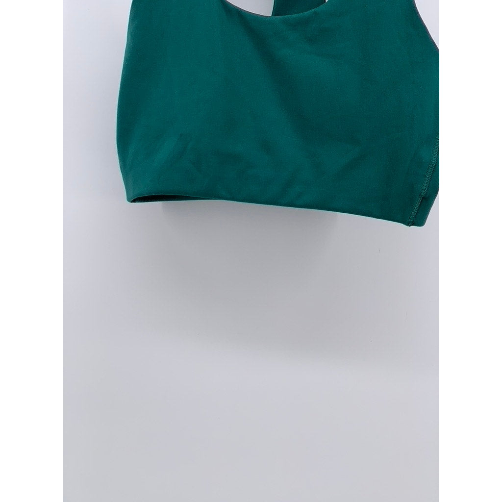 GAPFIT Women’s Dark Green Blackout Technology Racerback Sports Bra SZ XS