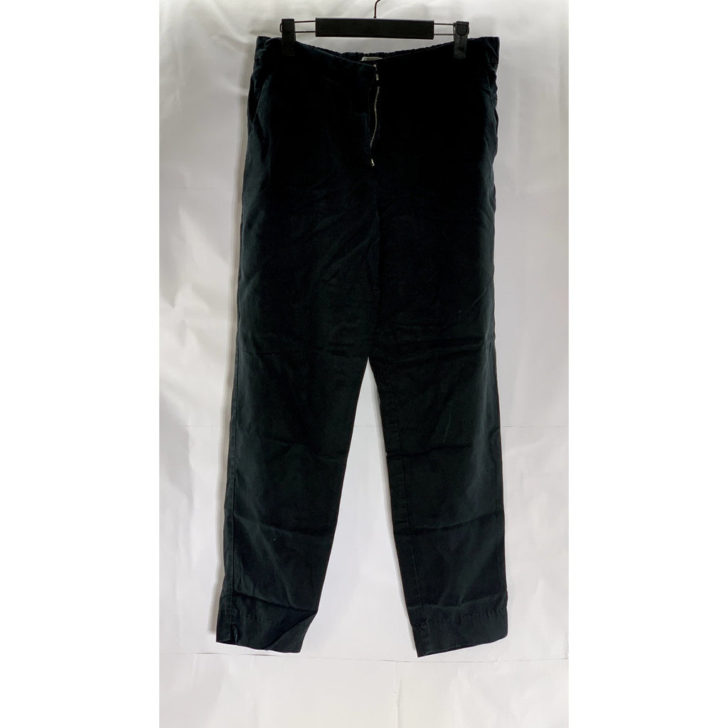 GAP Women's True Black Refined Track Slim Ankle Pant SZ 6