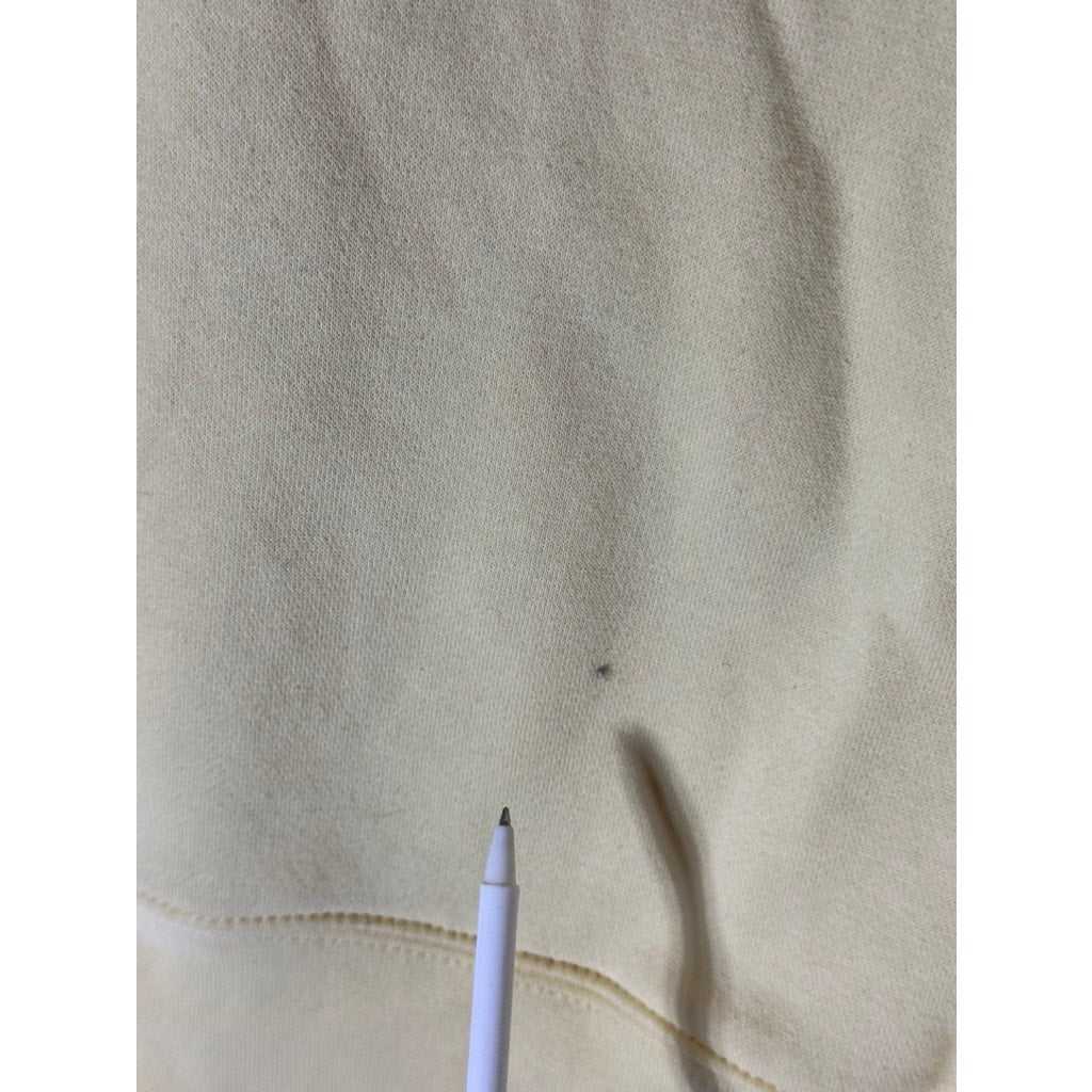 BIG COTTON BETTER THAN BASIC Gear Men's Yellow Pebble Beach Logo Sweatshirt SZ S