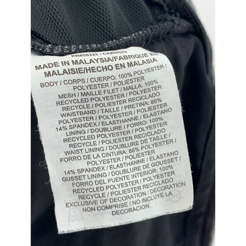 NIKE Women's Black-Gray Dri-Fit Active Shorts SZ XS