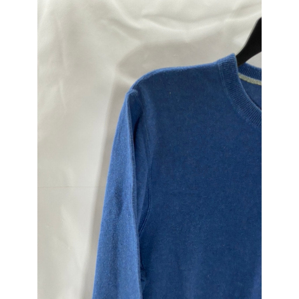 GAP Men's Midnight Blue Regular-Fit New Cotton Crewneck Pullover Sweater SZ M