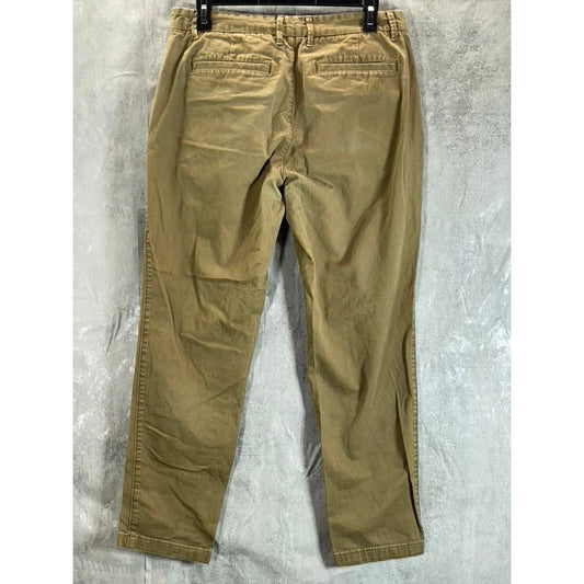 EVERLANE Men's Tan Midweight Athletic-Fit Chino Pants SZ 32X32