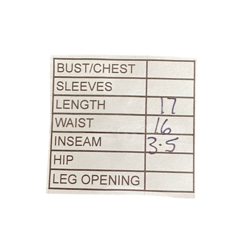 WALKER WEAR Men's Beige Four-Pocket Raw-Hem Chino Shorts SZ 34