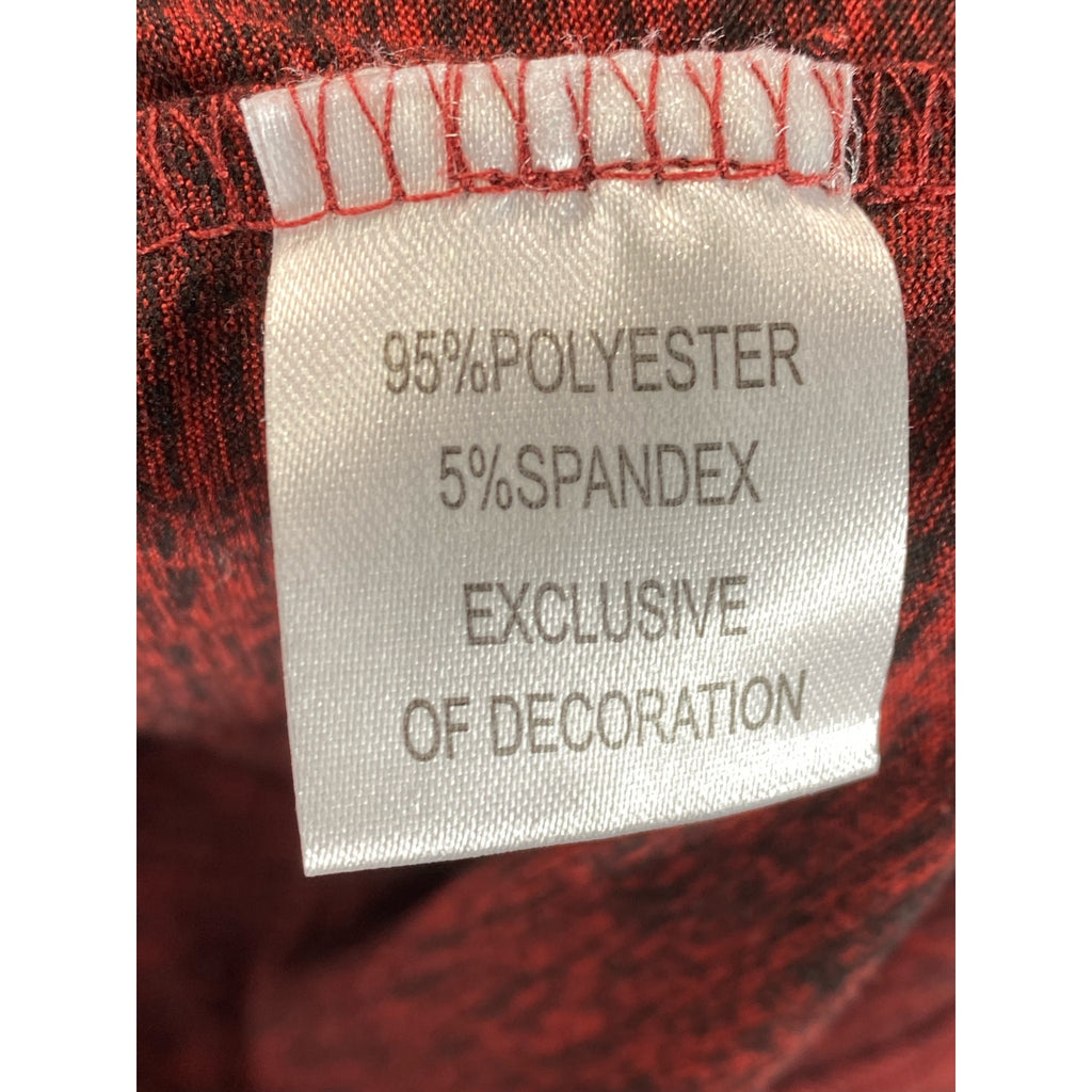TAILORBYRD Collection Men's Burgundy Regular-Fit Long Sleeve Polo Shirt SZ L