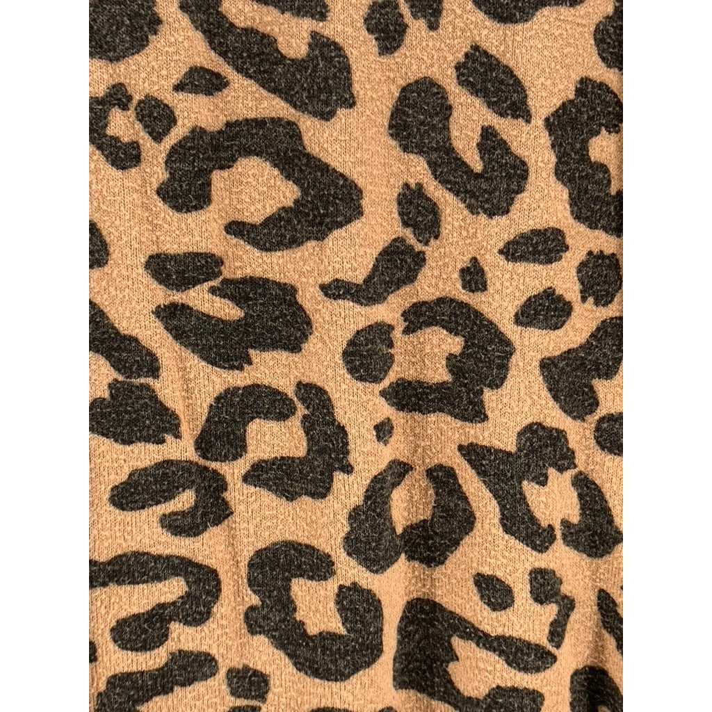 BUFFALO DAVID BITTON Men's Animal Print Crewneck Sweatshirt SZ M