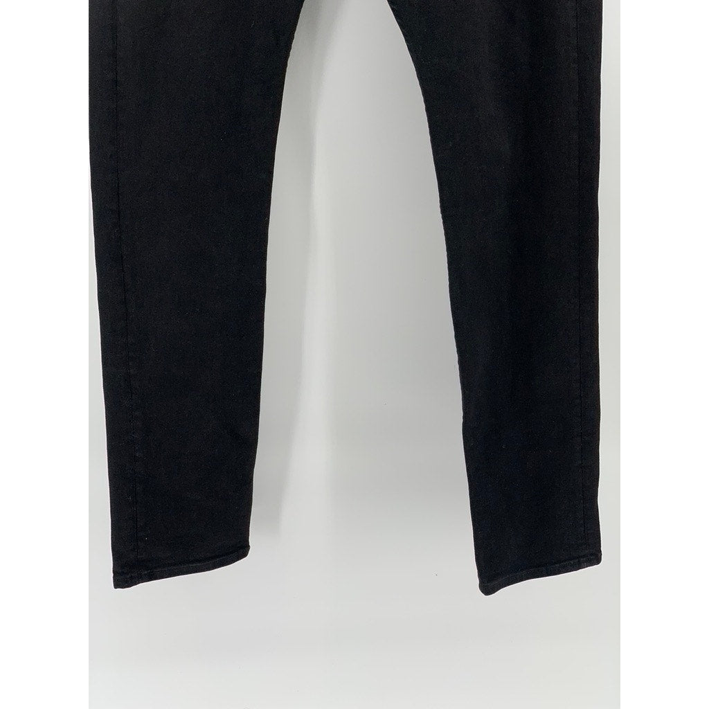 ALLSAINTS Men's Black Rex Straight-Slim Jeans SZ 32