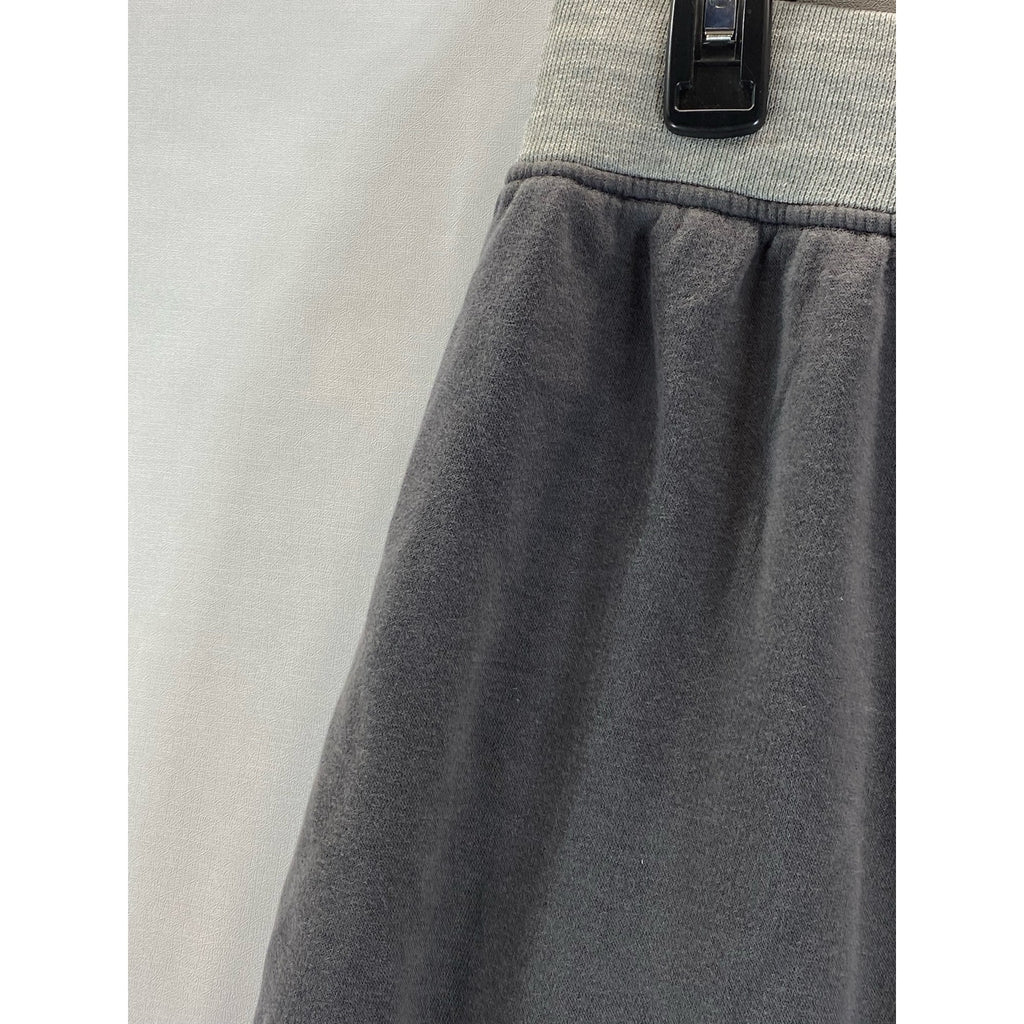 AIR JORDAN Men's Dark Gray/Light Gray Pull-On Sweat Shorts SZ M