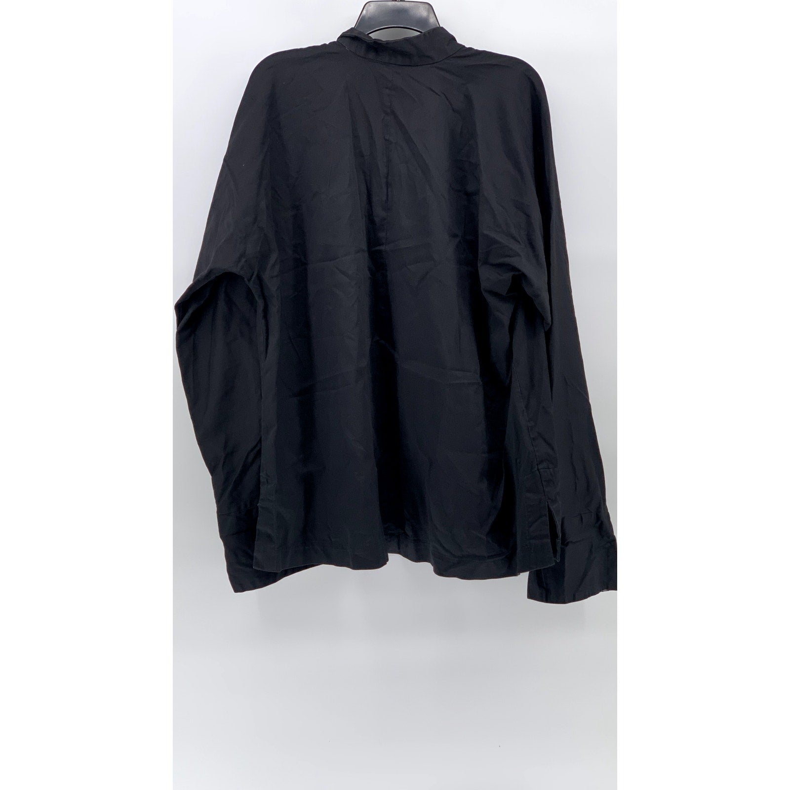 DADI Men's Black Button-Up Long Sleeve Casual Shirt SZ XL