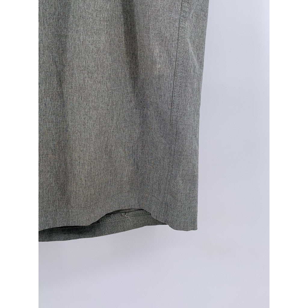 LINKSOUL Men's Gray Heather Regular-Fit Shorts SZ 40