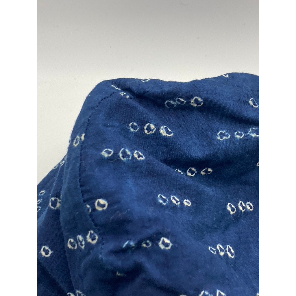 UNBRANDED Unisex Adult Navy Blue Printed Casual Bucket Hat SZ OS