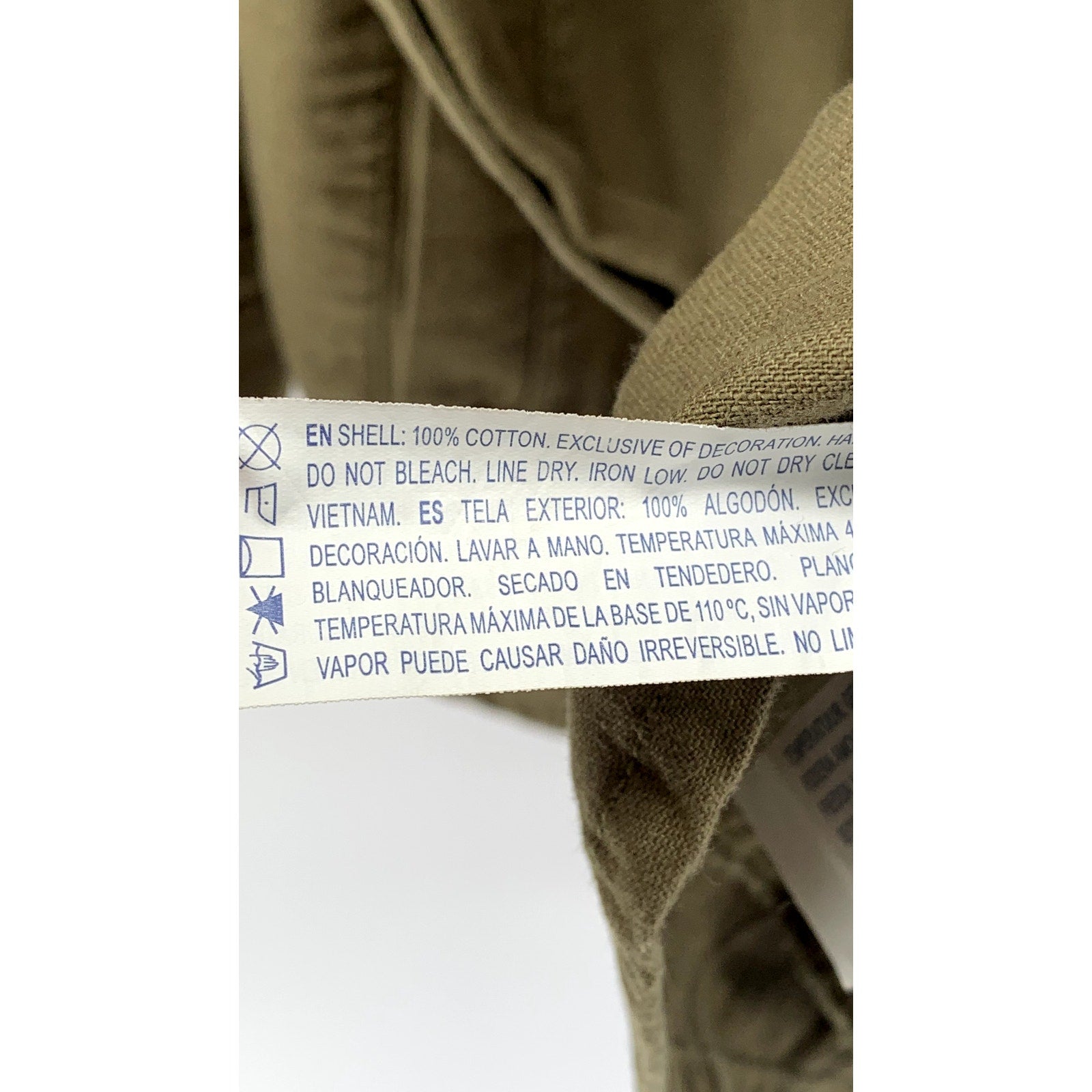FOREVER 21 Women's Army Green Button-Up Belted Trench Coat SZ L