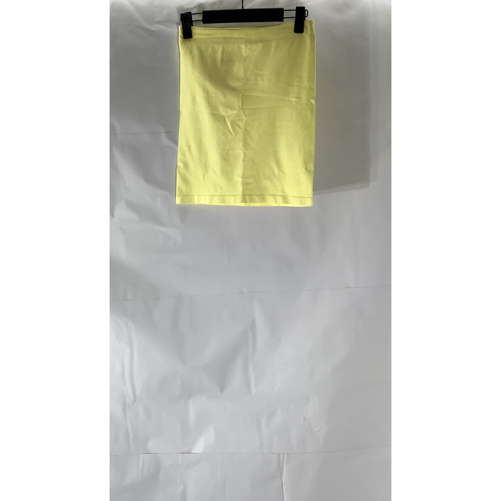 FREE PEOPLE INTIMATELY Women's Yellow Bandage Strapless Top SZ M/L