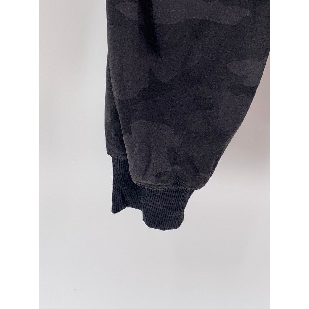 LULULEMON Women's Black Camo Pull-On Active Jogger Pants SZ 2